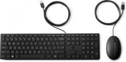 HP Wired Desktop 320MK Mouse and Keyboard -9SR36AA- 9SR36AA