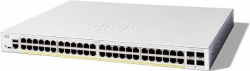 Cisco Catalyst 1300, 48-Port Managed Switch with 48 Gigabit Ethernet PoE+ with 740W Power Budget and 4 Gigabit SFP+ Ports C1300-48FP-4X