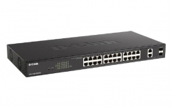 D-Link DGS-1100, 26-Port Smart Managed Switch with 24 PoE and 2 Combo GE/SFP Ports DGS-1100-26MPV2