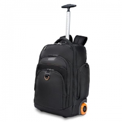 Everki Atlas Wheeled Backpack ECO 13-Inch to 17.3-Inch Adaptable Compartment, Made from Plastic Bottles EKP122B-ECO