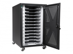 KENSINGTON 12BAY CHARGE CABINET, FITS UP TO 14" NOTEBOOKS, UP TO 90W AC POWER (AC12) 64415