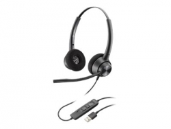 POLY ENCOREPRO EP320, STEREO USB-A CORDED HEADSET,WITH INLINE CONTROL 214570-01