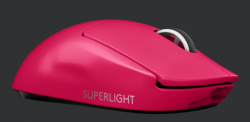Logitech PRO X SUPERLIGHT Wireless Gaming Mouse Magenta 910-005958(PROX)