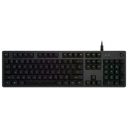 Logitech G512 CARBON LIGHTSYNC RGB MECHANICAL GAMING KEYBOARD WITH GX BROWN SWITCHES 920-009354