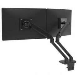 Ergotron MXV DESK DUAL MONITOR ARM MATTE BLACK 45-496-224