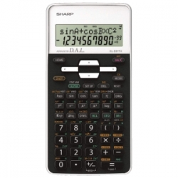 Sharp 272 MATH FUNCTION SCIENTIFIC CALCULATOR - WHITE EL531THBWH