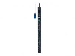 APC EASY PDU,METERED,ZEROU,16A,230V,(18)C13 & (3)C19, IEC309 EPDU1116M