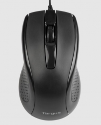 TARGUS USB WIRED ANTIMICROBIAL MOUSE AMU81AMGL