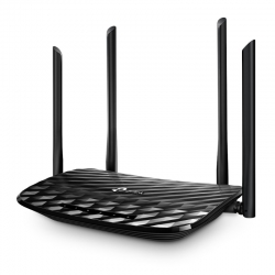 Tp-link Router: AC1200 Wireless Dual Band MU-MIMO 4x Gigabit LAN - Archer A6