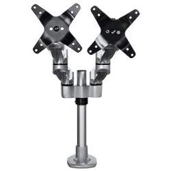 STARTECH.COM DUAL MONITOR DESK MOUNT, UP TO 27", ARTICULATING, H/ADJ, PREMIUM, VESA, 10YR ARMDUALPS