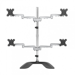 STARTECH.COM QUAD MONITOR STAND - ADJUSTABLE 32" VESA DESKTOP MONITOR MOUNT 5YR ARMQUADSS