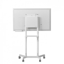 ATDEC MOBILE CART, PORTRAIT/LANDSCAPE, UP TO 70KG, VESA UP TO 600X400, WHITE, 10 YR WTY AD-TVC-70R-W