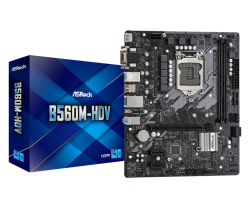 Asrock B560M-HDV Motherboard Supports 10th Gen Intel Core Processors and 11th Gen Intel Core Processors