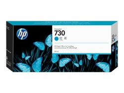 HP 730 300-ML CYAN DESIGNJET INK CARTRIDGE - T1700 / NEW SD PRO MFP / T1600 / T2600 P2V68A