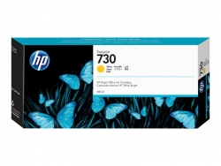 HP 730 300-ML YELLOW DESIGNJET INK CARTRIDGE - T1700 / NEW SD PRO MFP / T1600 / T2600 P2V70A