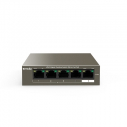 TENDA 5-port GE switch with 4-port PoE+ (TEG1105P-4-63W)