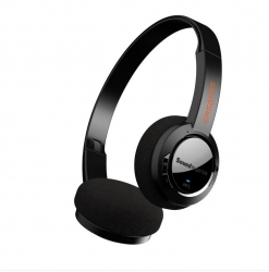 Creative Ultralight On-ear Bluetooth 5.0 Headphones with Multipoint Connectivity and dual microphones for clarity and cancellation Blaster Jam V2