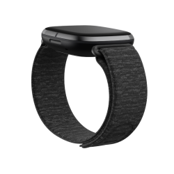 FITBIT VERSA 3/SENSE,HOOK & LOOP BAND,CHARCOAL,SMALL BNDVER3-LOOP-CH-S(FB174HLGYS)