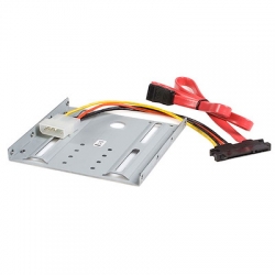 STARTECH.COM 2.5IN HARD DRIVE TO 3.5IN DRIVE BAY MOUNTING KIT 2 YR BRACKET25SAT