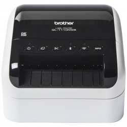 Brother NETWORKABLE,WIRELESS & BLUETOOTH EXTRA WIDE HIGH SPEED LABEL PRINTER / UP TO 102MM QL-1110NWB