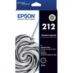 Epson 212 - Std Capacity - Black Ink Cartridge (C13T02R192)