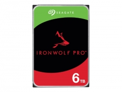 SEAGATE IRONWOLF NAS PRO INTERNAL 3.5" SATA DRIVE, 6TB, 6GB/S, 7200RPM, 5YR WTY ST6000NT001