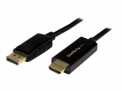 STARTECH 3M DISPLAYPORT TO HDMI ADAPTER, 4K, 3YR (DP2HDMM3MB)