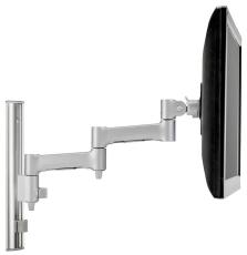 Atdec AWMS-DW6 Spring-assisted single display wall mount White AWMS-DW6-W