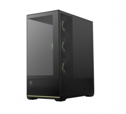MSI MAG PANO 110R PZ BLACK Micro ATX Case, 2 x USB 5Gbps , 1x USB C 20Gbps, 1 x Audio-Out / Mic,, 3x 2.5", 2x 3.5", Micro ATX / Mini ITX(NEW) MAG PANO 110R PZ