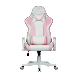 COOLER MASTER CALIBER R1S GAMING CHAIR, ROSE WHITE, PREMIUM COMFORT&STYLE, BREATHABLE LETH CMI-GCR1S-PKW