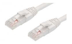 Generic CAT6-0.5 WhiteNetwork Cable: Cat6/6A RJ45 0.5M White/Grey