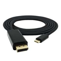 Astrotek AT-USBCDP-1.8 2M USB 3.1 Type-C (USB-C) Male to DP Male Cable(For iPad Pro Macbook Air Samsung Galaxy S10 S9 MS Surface Book)