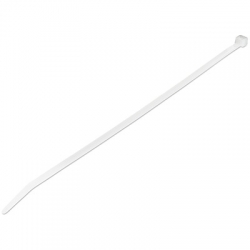 Startech 25cm(10in) Cable Ties - 4mm(1/8in) wide 68mm(2-5/8in) Bundle Diameter 22kg(50lb) CBMZT10N
