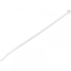 Startech 25cm(10in) Cable Ties - 4mm(1/8in) wide 68mm(2-5/8in) Bundle Diameter 22kg(50lb) CBMZT10NK