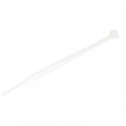 Startech 10cm(4in) Cable Ties - 2mm(1/16in) wide 22mm(7/8in) Bundle Diameter 8kg(18lb) CBMZT4N