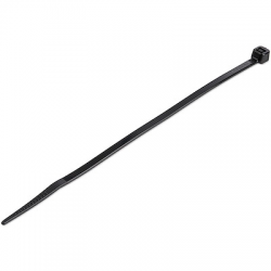 Startech 15cm(6in) Cable Ties - 3mm(1/8in) wide 39mm(1-3/8in) Bundle Diameter 18kg(40lb) CBMZT6B