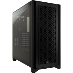 Corsair 4000D Airflow Tempered Glass Mid-Tower Case, Black (CC-9011200-WW)