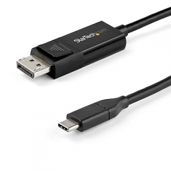 STARTECH.COM USB-C TO DP 1.4 BI DIRECTIONAL ADAPTER CABLE 1M CDP2DP141MBD