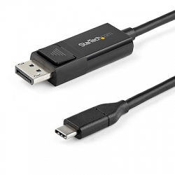 STARTECH.COM 1M USB-C (THUNDERBOLT3) TO DISPLAYPORT1.2 ADAPTER CABLE, 4K, BI-DIRECT, 3YR CDP2DP1MBD