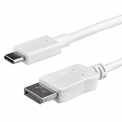 STARTECH.COM 3' USB C TO DISPLAYPORT 1.2 CABLE - 4K 60HZ DP ADAPTER CABLE 3 YR CDP2DPMM1MW