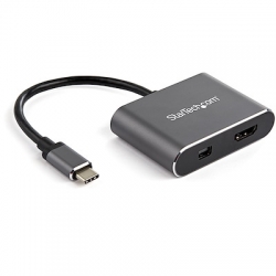 STARTECH.COM USB-C (THUNDERBOLT3) TO HDMI OR MINI DISPLAYPORT ADAPTER, 3YR CDP2HDMDP