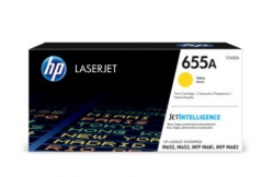 HP 655A Yellow Original LaserJet Toner Cartridge CF452A