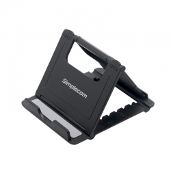 Simplecom Mini Foldable Phone Stand Adjustable Holder for Smartphone Tablet CL092