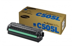 Samsung CLT-C505L H-Yld Cyan Toner Cr SU036A