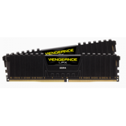 CORSAIR VENGEANCE LPX 64GB (2 x 32GB) DDR4 DRAM 3200MHz C16 Memory Kit - Black (CMK64GX4M2E3200C16)