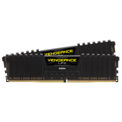 CORSAIR VENGEANCE LPX 32GB (2 x 16GB) DDR4 DRAM 3600MHz C18 Memory Kit - Black (CMK32GX4M2D3600C18)