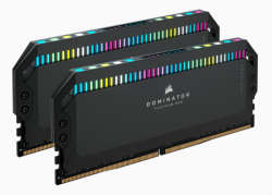 CORSAIR DOMINATOR PLATINUM RGB DDR5 32GB  (2x16GB) DDR5 5200 (PC5-41600) C40 1.25V - Black CMT32GX5M2B5200C40