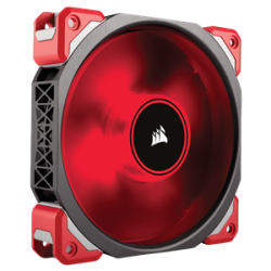 Corsair 120mm Fan: Premium Magnetic Levitation ML120 PRO - Red LED 120mm PWM, 400-2400 RPM, 37 dBA CO-9050042-WW