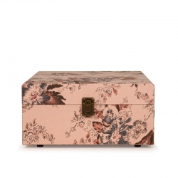 Crosley Voyager Floral - Bluetooth Portable Turntable & Record Storage Crate CR8017BSC-FL4