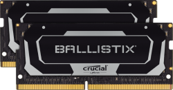 Crucial Ballistix 32GB Kit (16GBx2) DDR4 NOTEBOOK MEMORY, PC4-25600, 3200MHz, LIFE WTY, BLACK BL2K16G32C16S4B